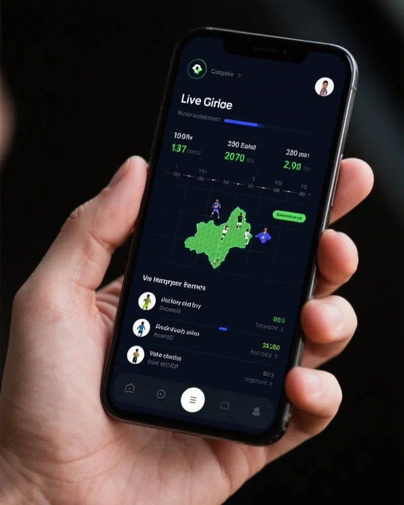 乐竞体育APP界面展示